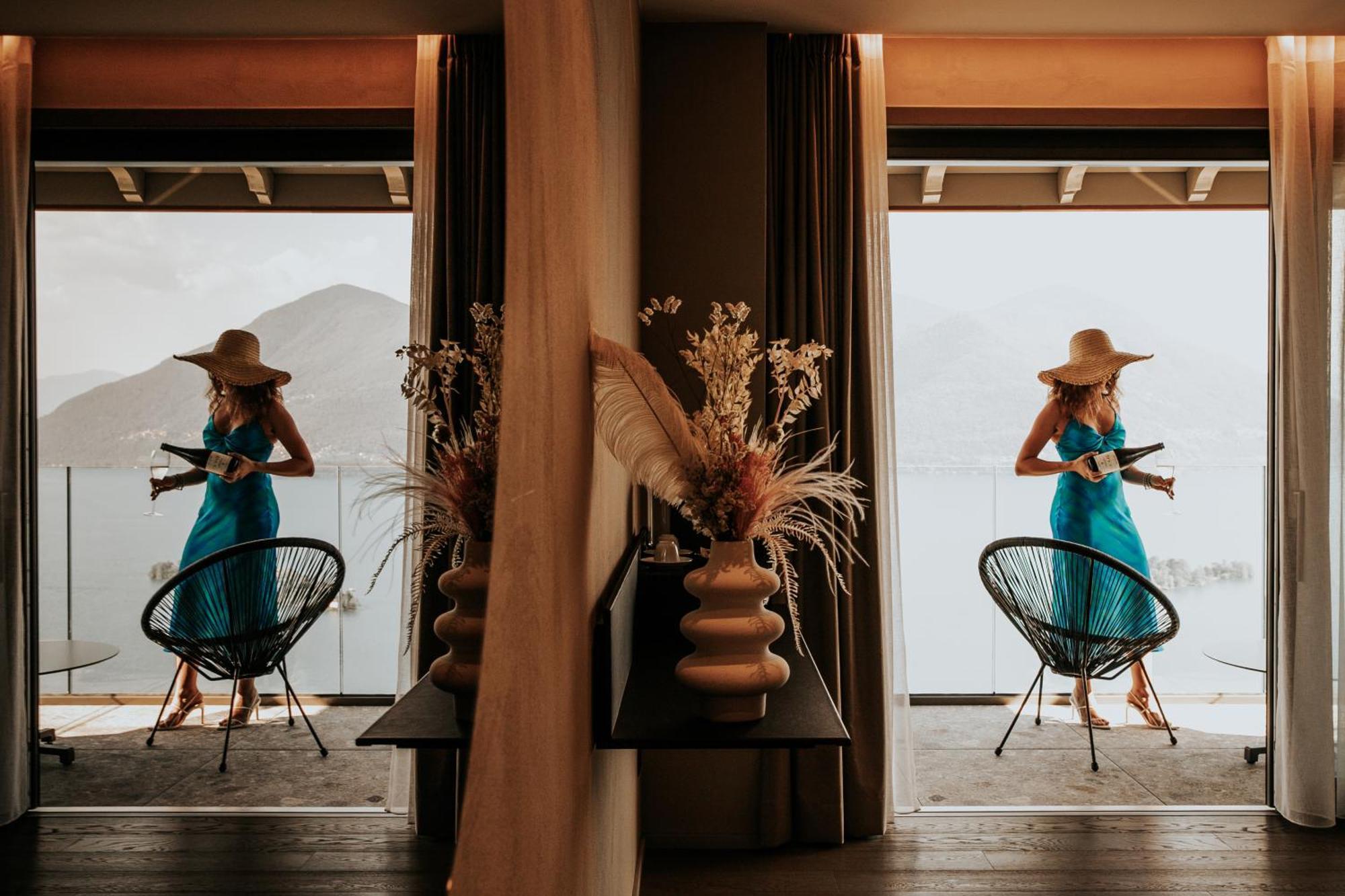 Exclusive Boutique Hotel Elisabetta Ronco sopra Ascona Exteriör bild