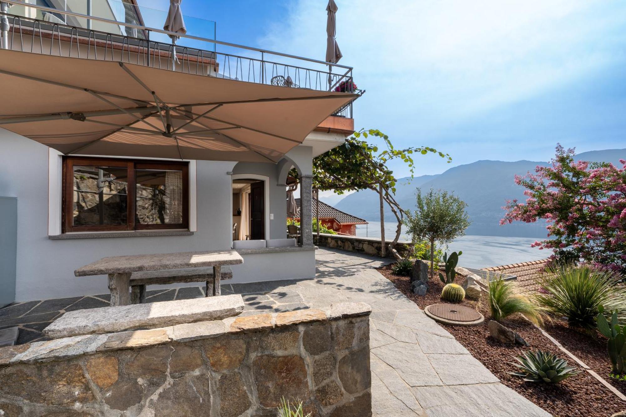 Exclusive Boutique Hotel Elisabetta Ronco sopra Ascona Exteriör bild